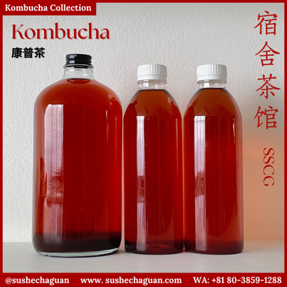 [500ml] Kombucha - Experimental + Limited - [Ready: Shu Pu'er]