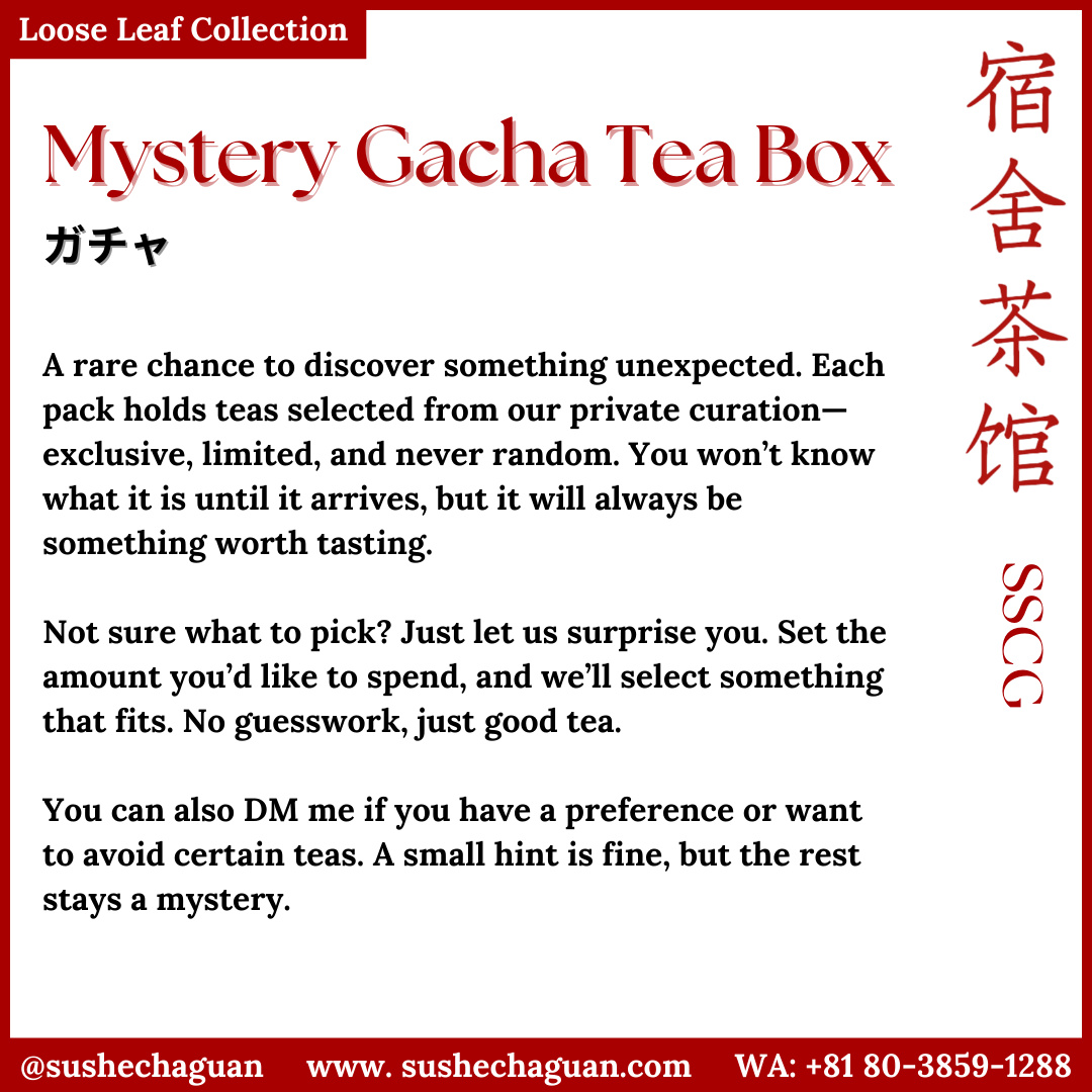 Mystery Gacha Tea Box